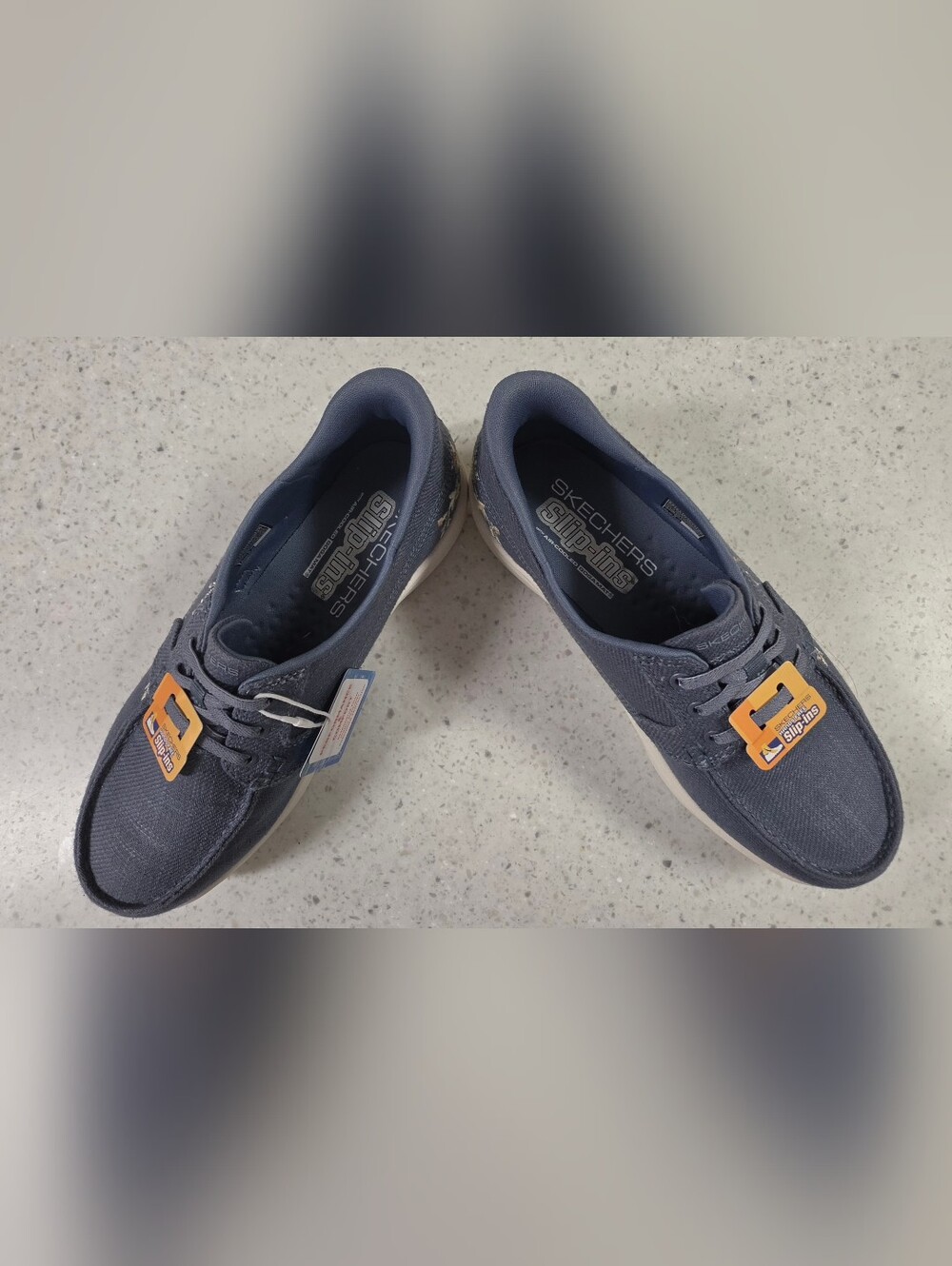 NWT Skechers Slip-Ins Women's Navy Casual Slip-On Shoes